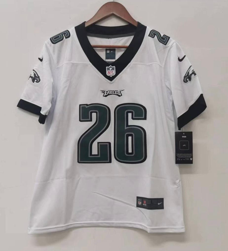 Saquon Barkley YOUTH KIDS Philadelphia Eagles Jersey Nike white