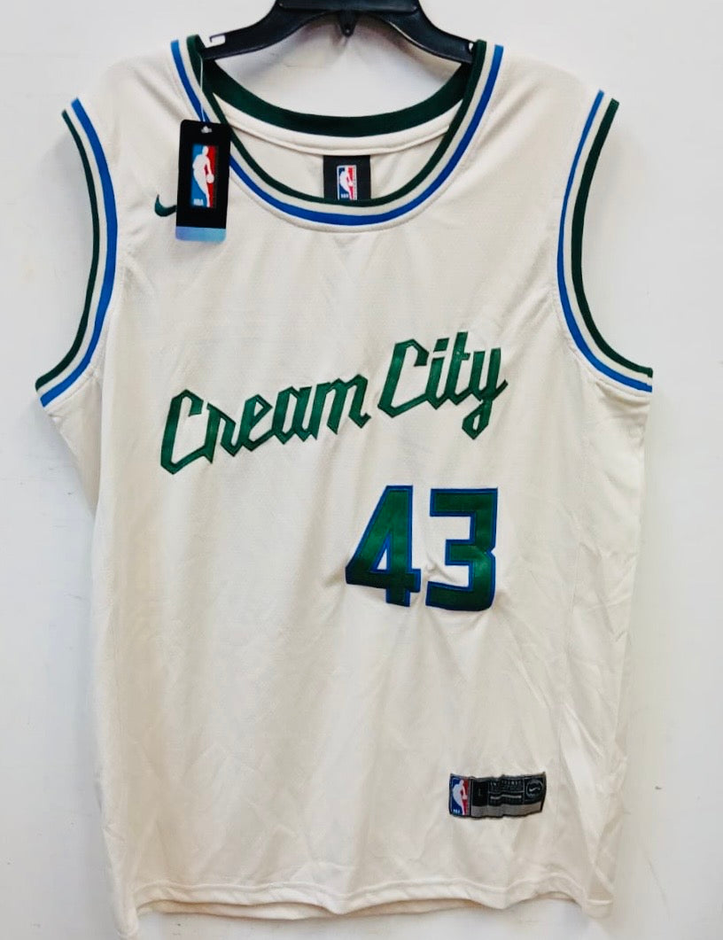 Thanasis Antetokounmpo Milwaukee Bucks Official NBA Nike Jersey