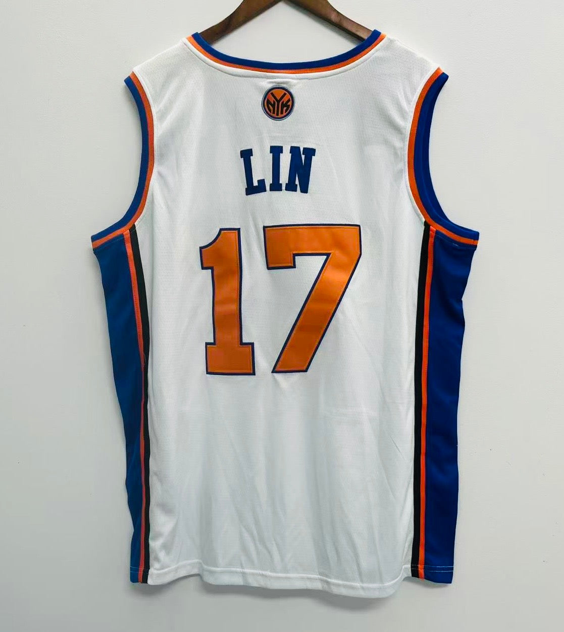 Jeremy Lin New York Knicks Official NBA Jersey Adidas white