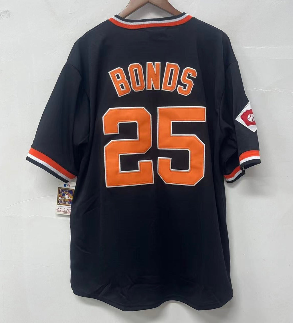 Barry Bonds San Francisco Giants Official MLB Jersey Mitchell & Ness