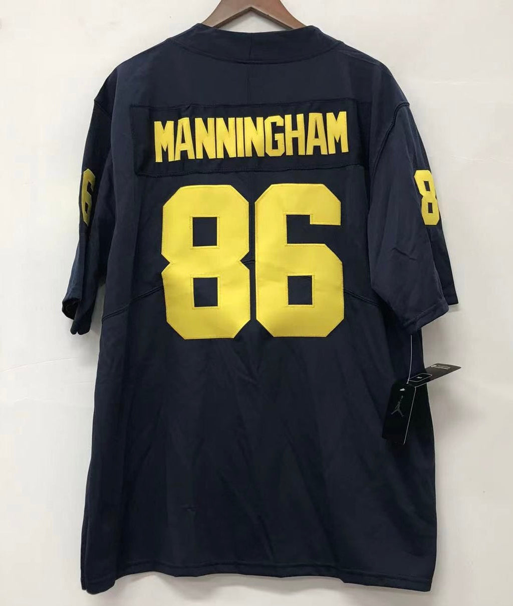Mario Manningham Michigan Wolverines Official NCAA Jersey