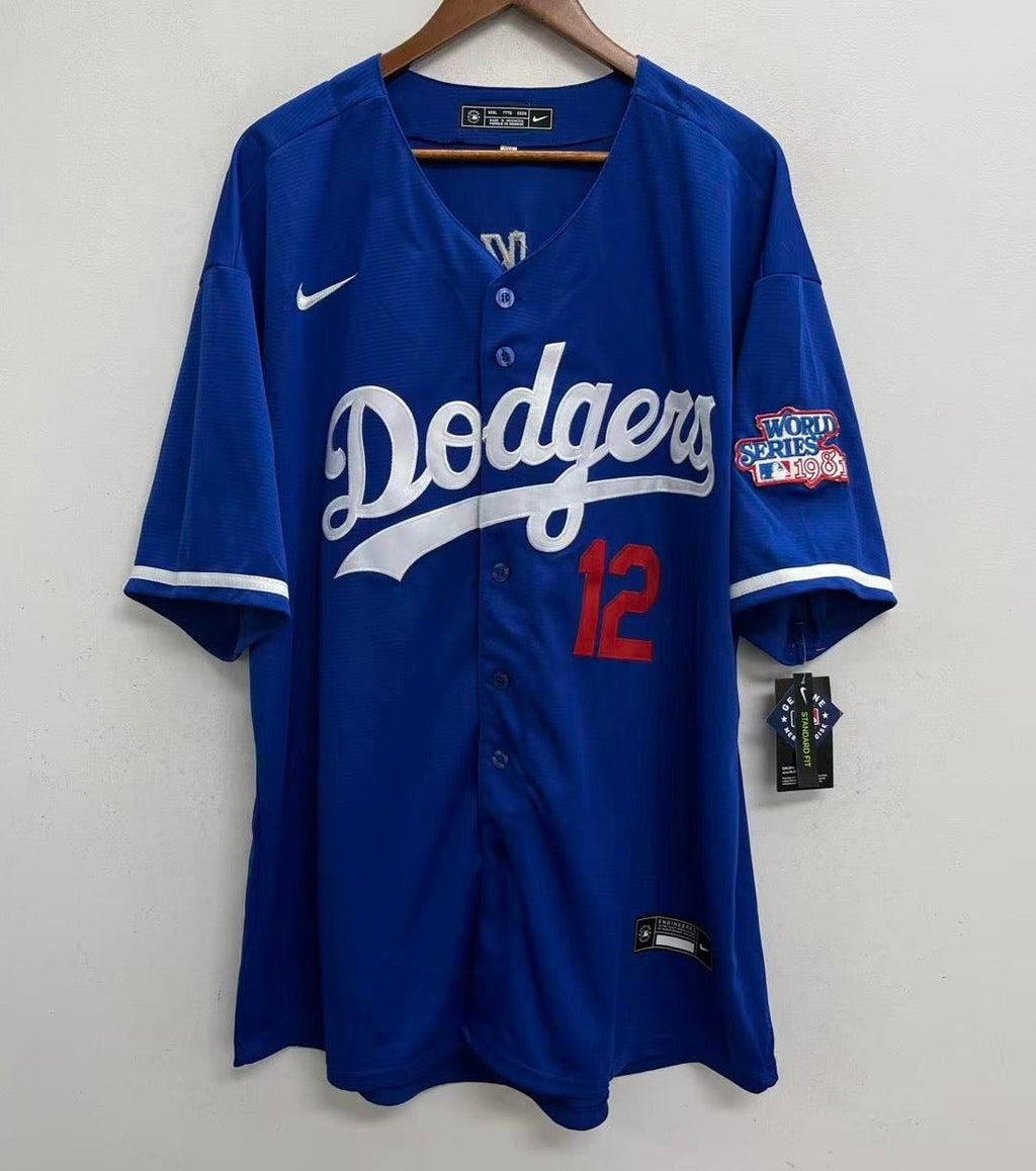 Dusty Baker 1981 Los Angeles Dodgers Official MLB Nike Jersey