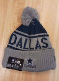 Dallas Cowboys NFL New Era winter knit Hat with Pom Pom