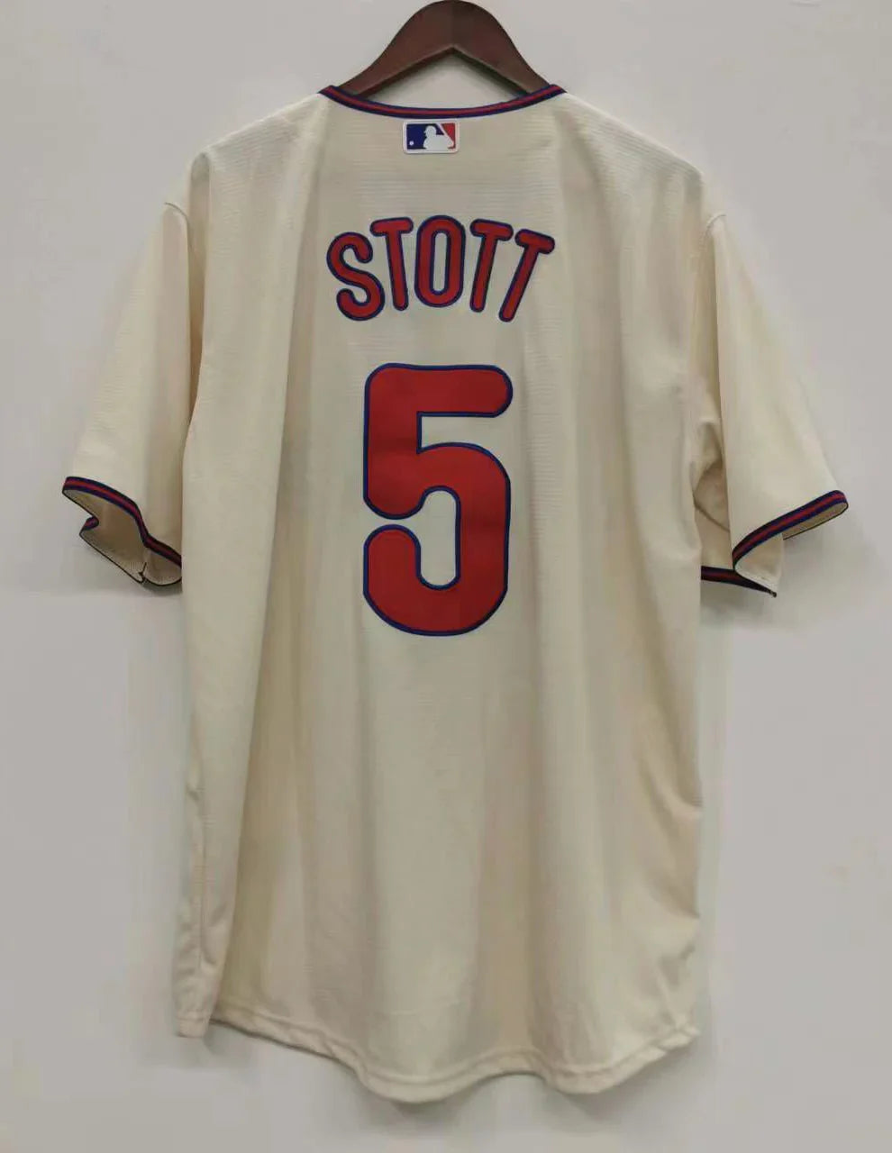 Any Name and Number customized YOUTH KIDS Philadelphia Phillies Official MLB Nike jersey cream