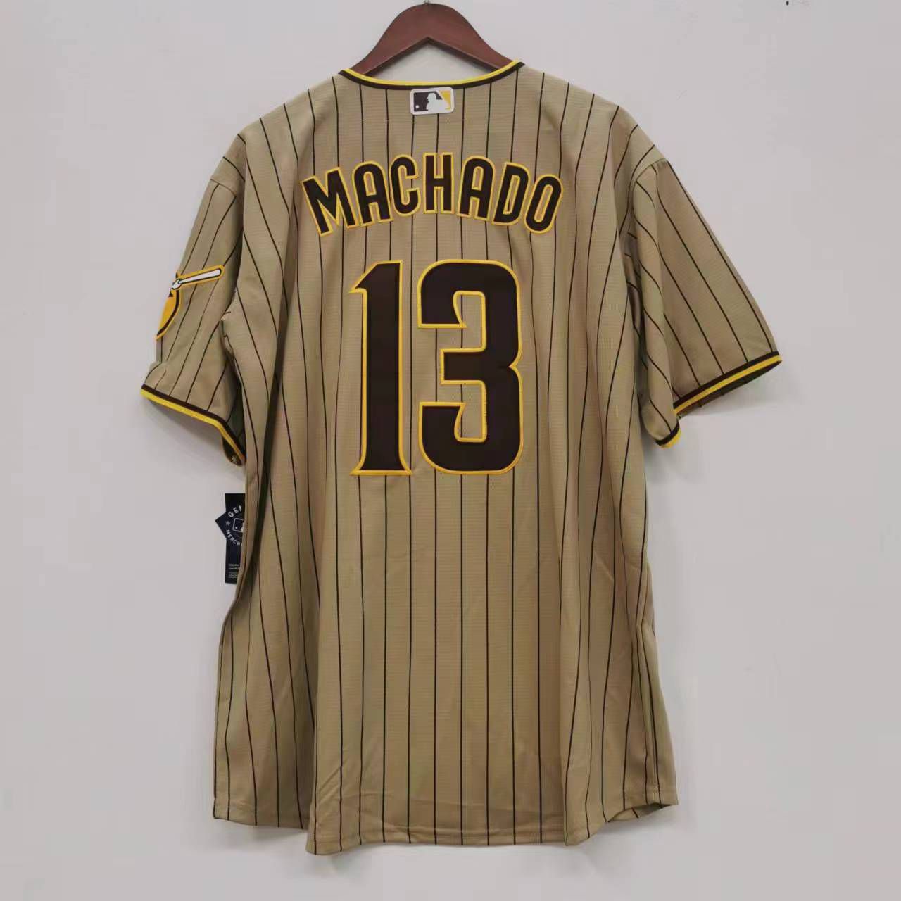 Manny Machado San Diego Padres Official MLB Nike Jersey