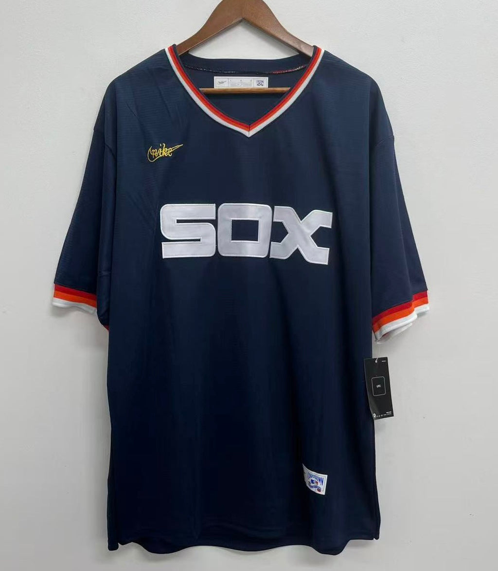 Michael Jordan Chicago White Sox Jersey Navy Blue