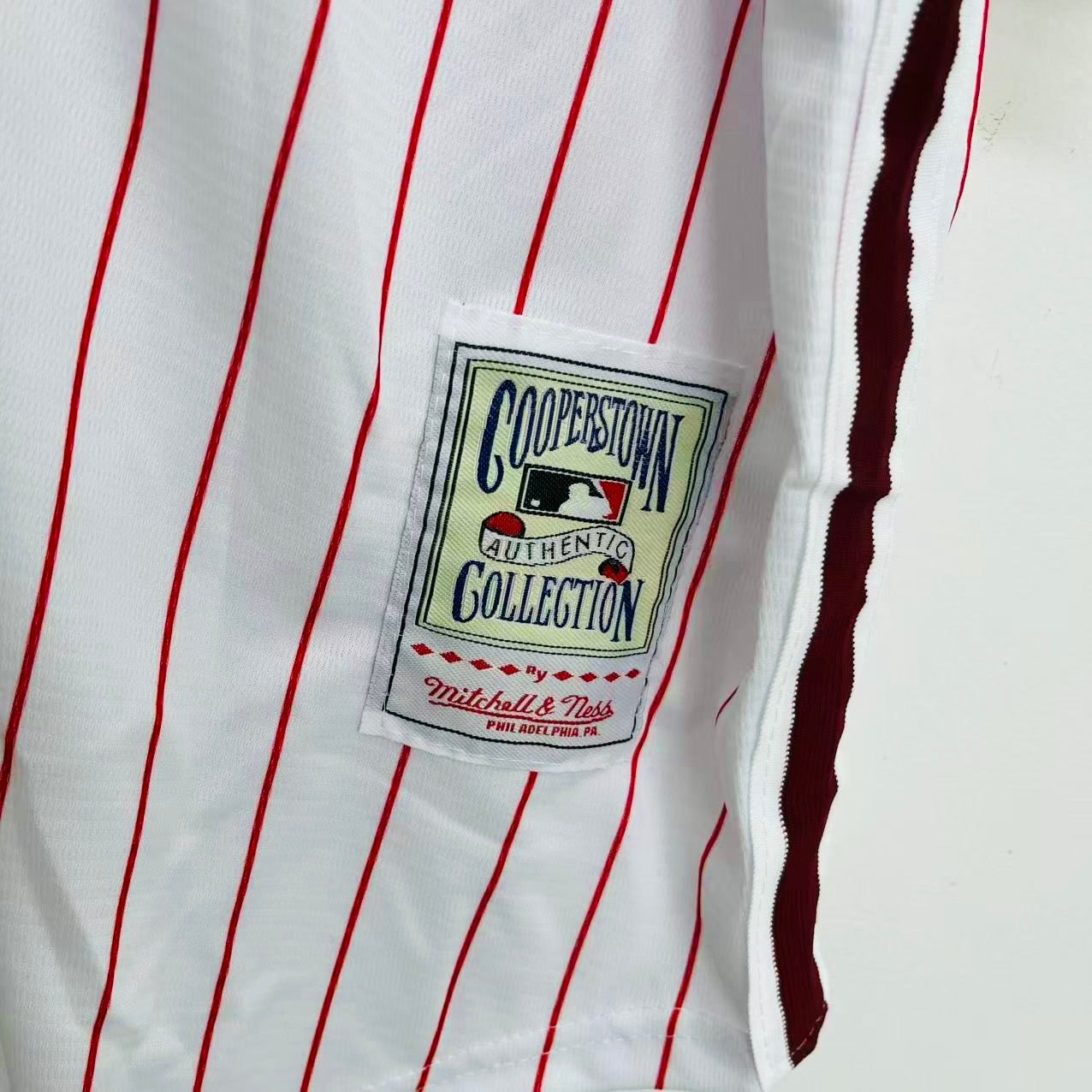 Pete Rose Philadelphia Phillies Jersey white pinstripes
