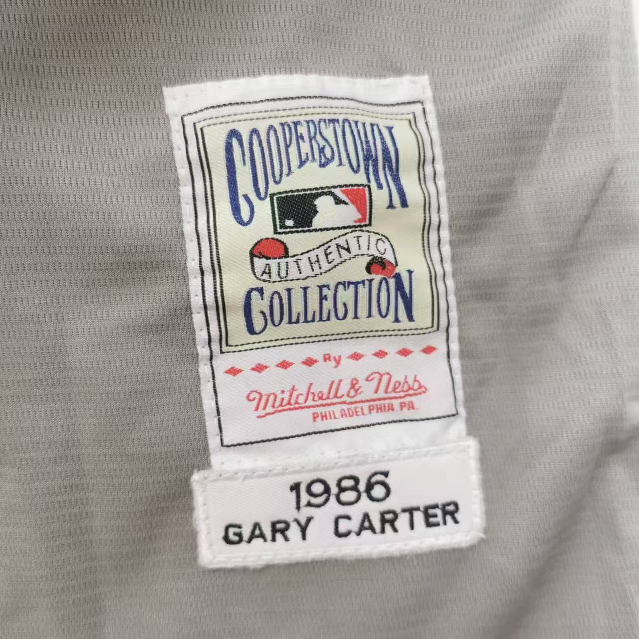 Gary Carter 1986 New York Mets Jersey Mitchell & Ness