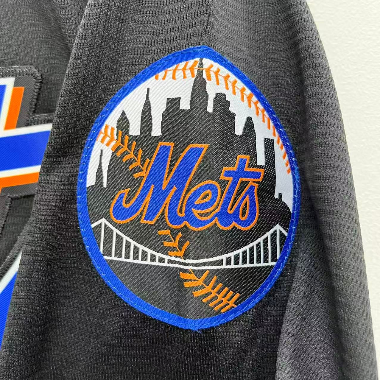 David Wright New York Mets Jersey Majestic Black
