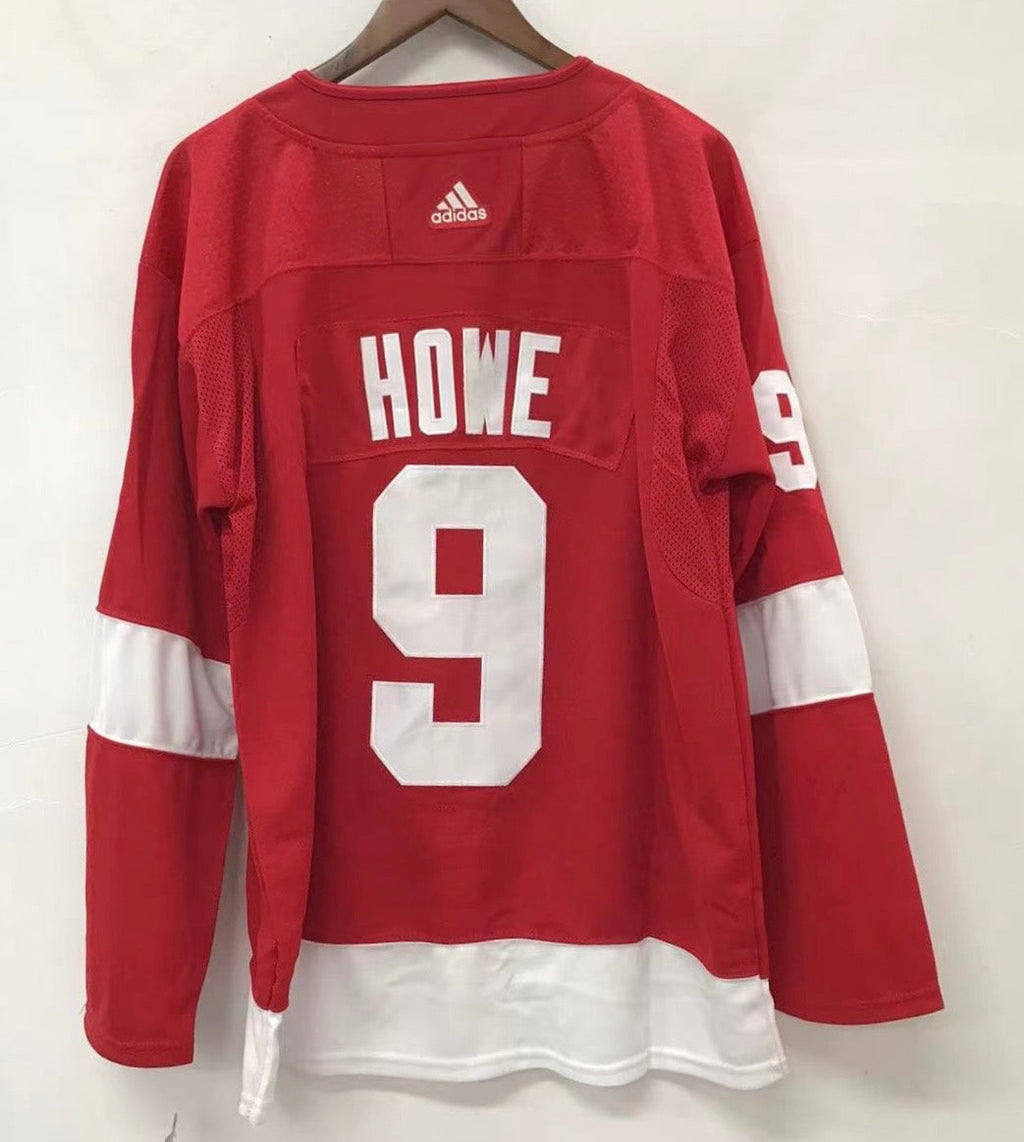 Gordie Howe Detroit Red Wings Official NHL Adidas Jersey