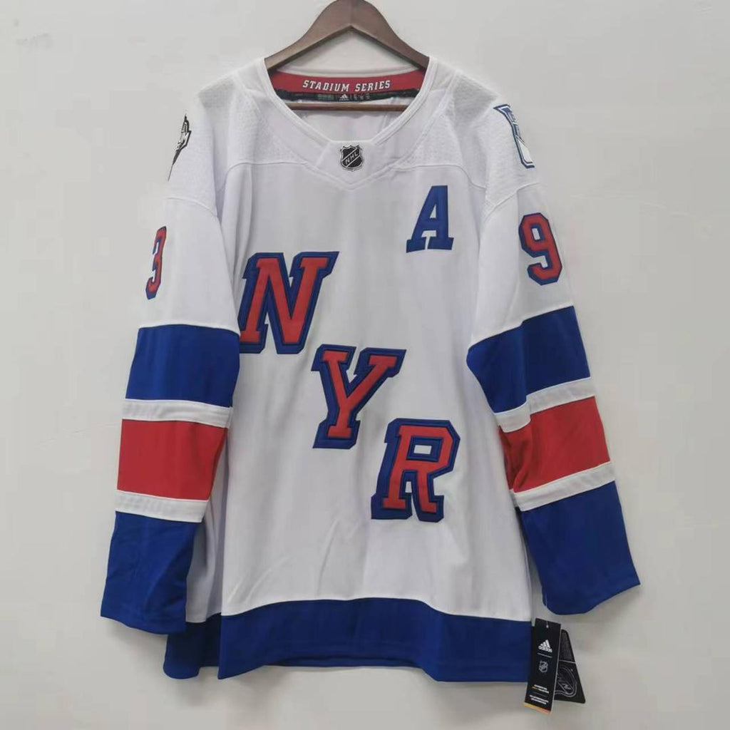 Mika Zibanejad New York Rangers 2024 Adidas Winter Classic Jersey