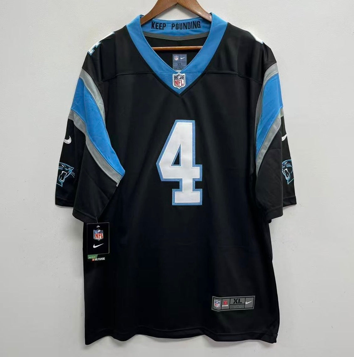 Tetairoa McMillan Carolina Panthers Official NFL NIKE Jersey