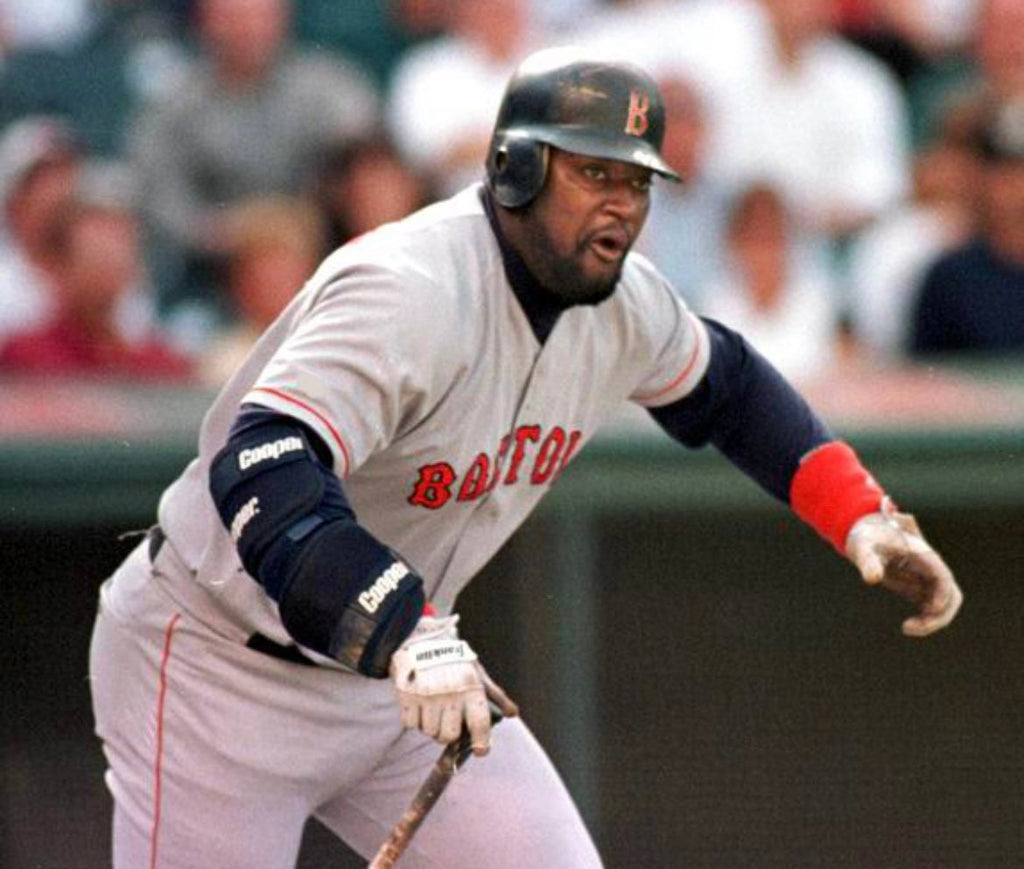 Mo Vaughn 1996 Boston Red Sox Official MLB Majestic Jersey