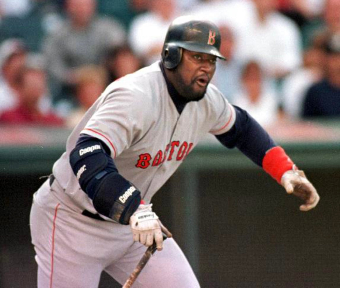 Mo Vaughn 1996 Boston Red Sox Official MLB Majestic Jersey