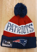 New England Patriots NFL New Era winter knit Hat with Pom Pom