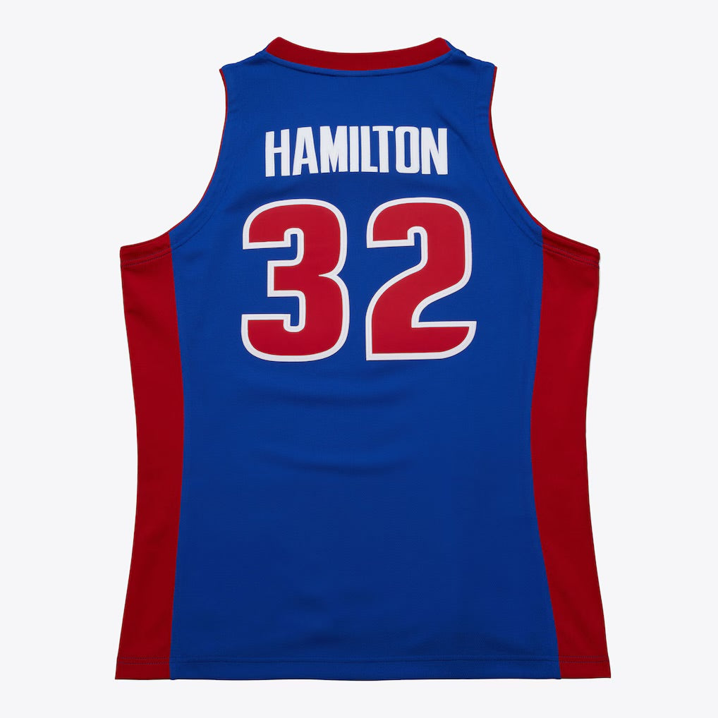Richard Rip Hamilton 2003-04 Detroit Pistons Official NBA Mitchell & Ness Jersey