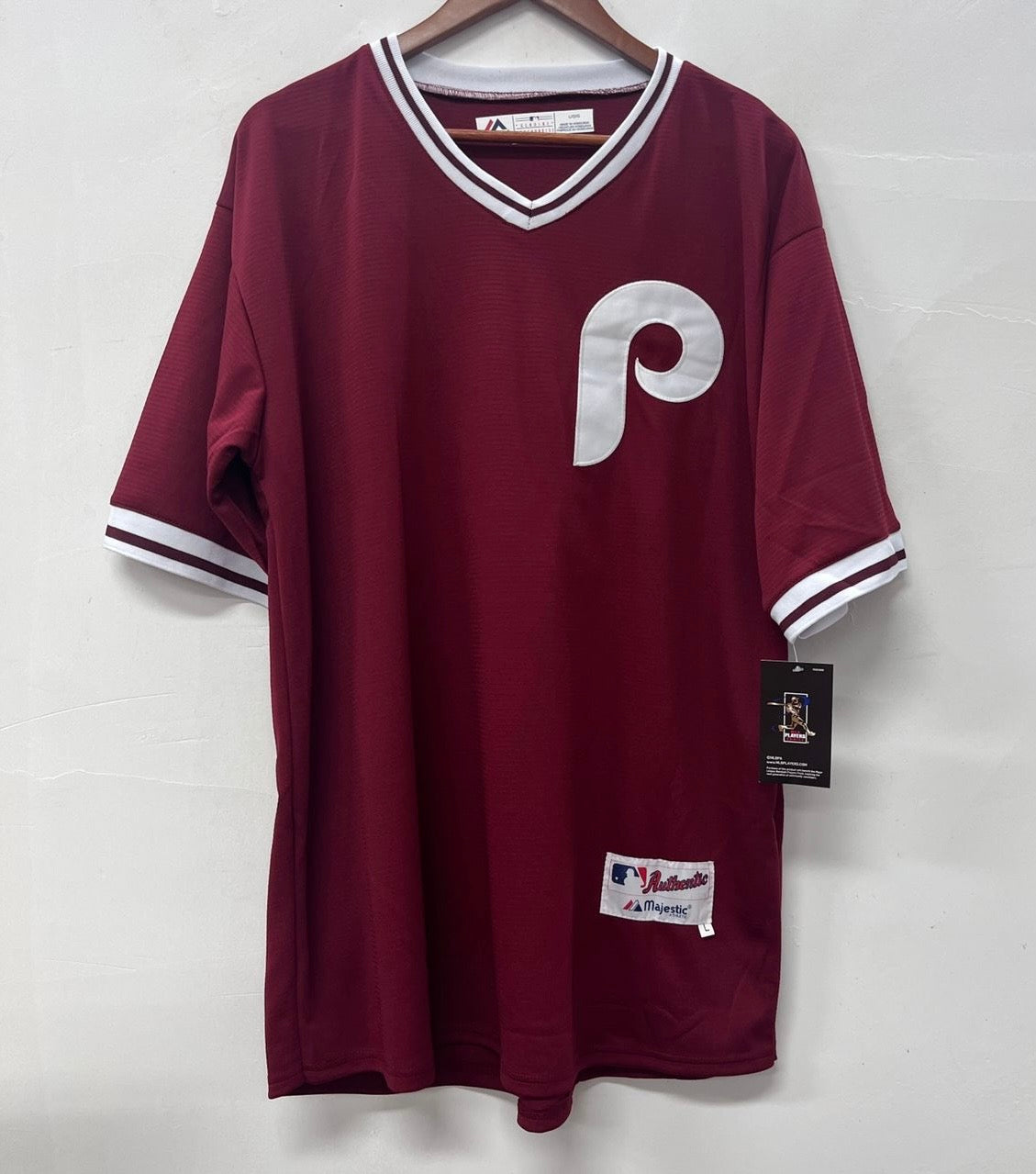 John Kruk Philadelphia Phillies Official MLB Jersey