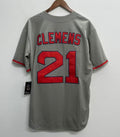 Roger Clemens 1990 Boston Red Sox Official MLB Majestic Jersey