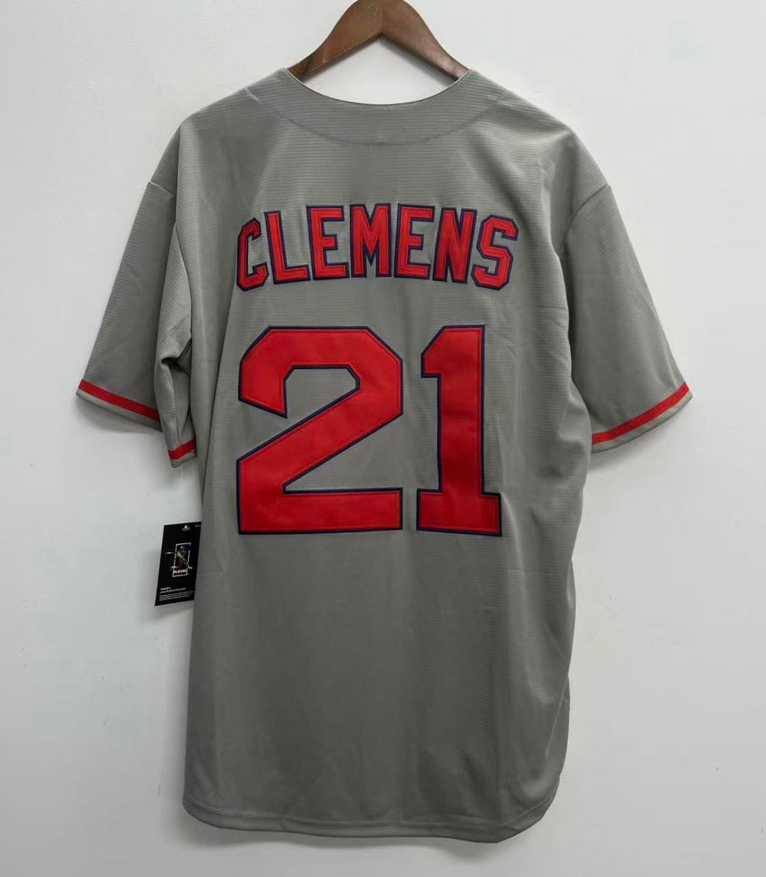 Roger Clemens 1990 Boston Red Sox Official MLB Majestic Jersey