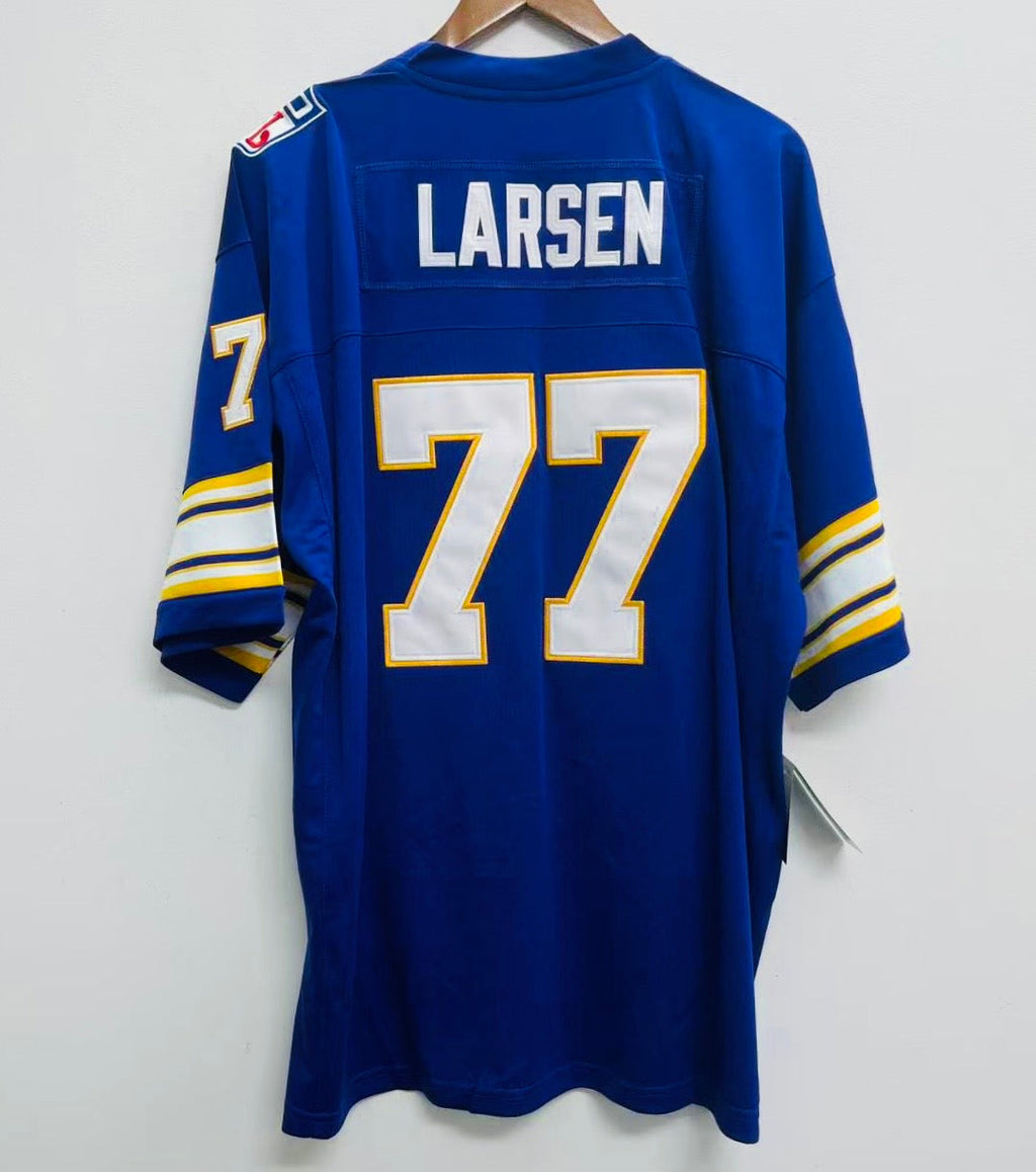 Gary Larsen 1969 Minnesota Vikings Official NFL Mitchell & Ness Jersey