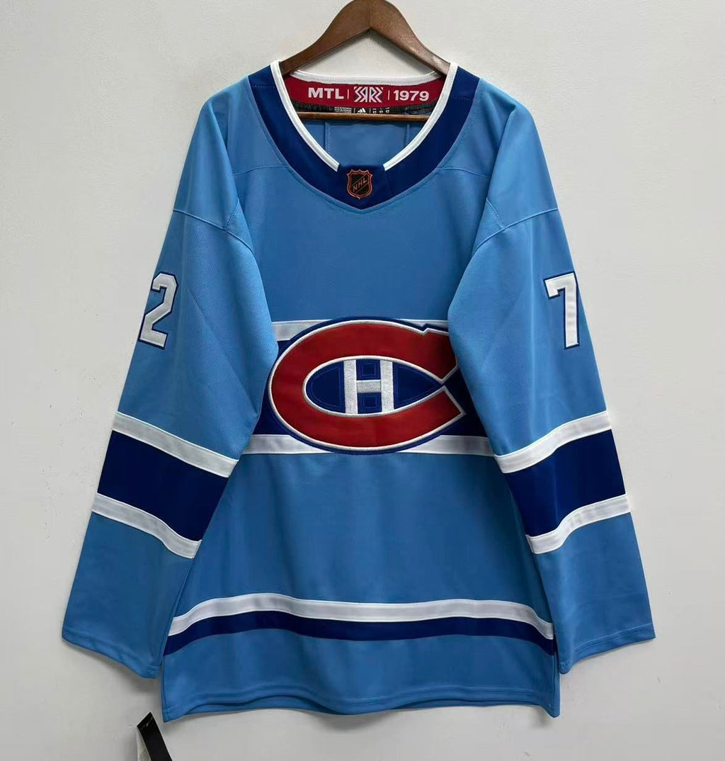 Arber Xhekaj Montreal Canadiens Official NHL Jersey Adidas blue