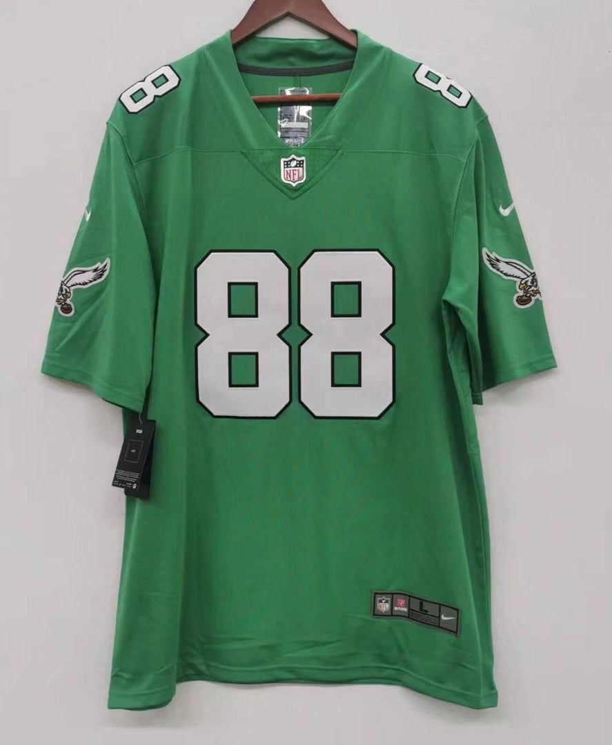 Dallas Goedert Philadelphia Eagles NFL Nike Jersey Kelly Green