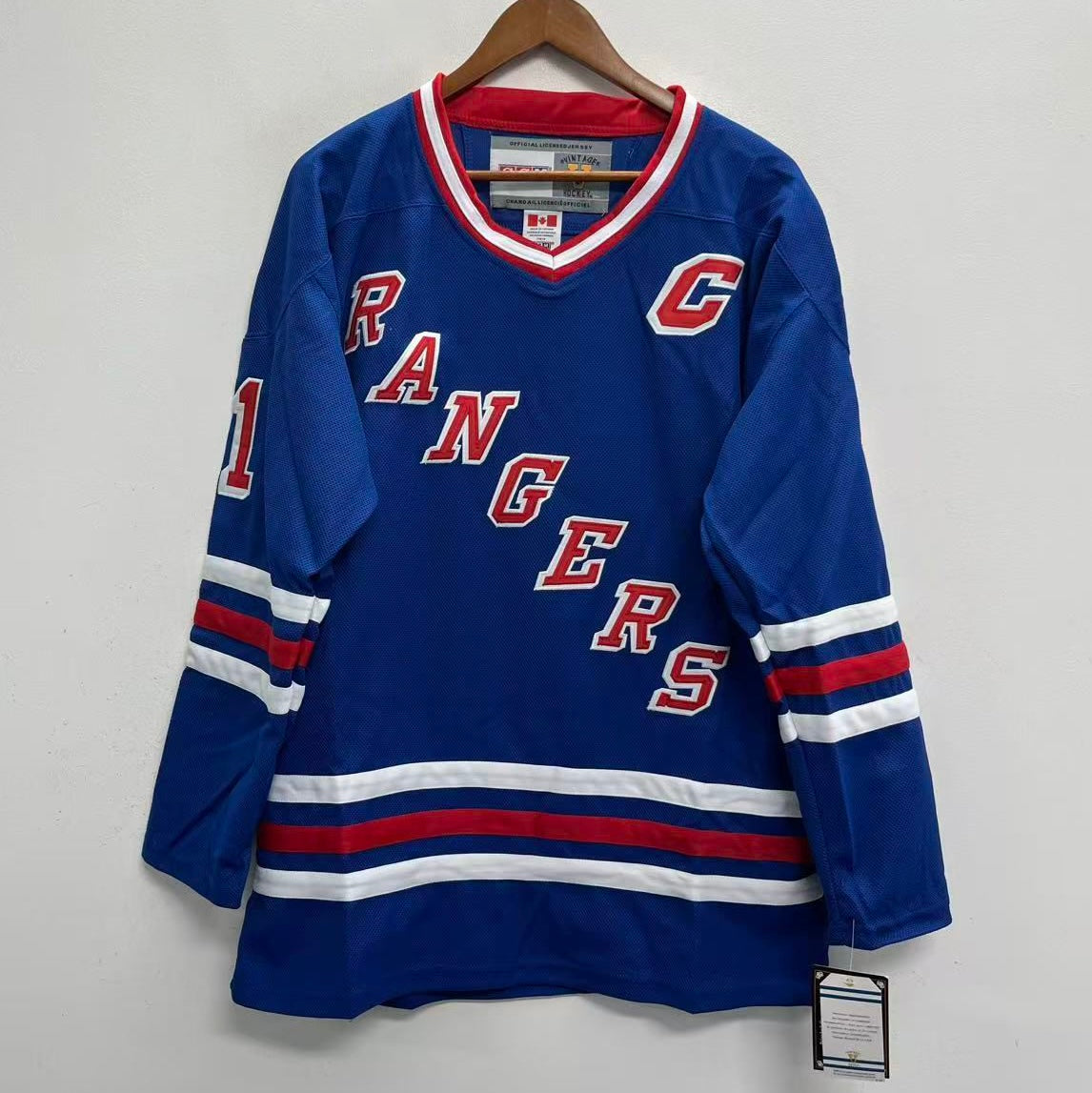 Mark Messier New York Rangers 1994 Official NHL CCM Jersey
