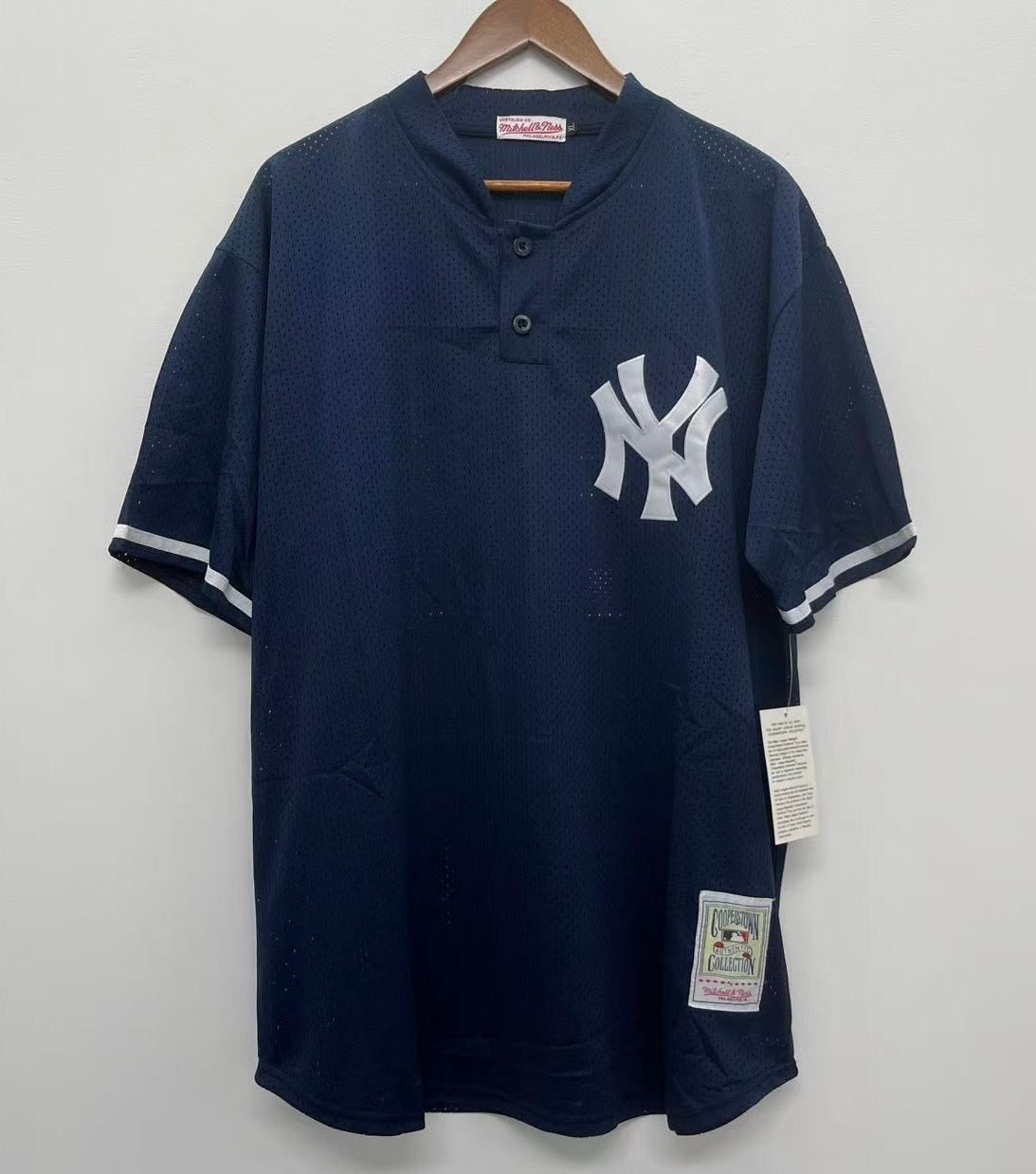 Bernie Williams New York Yankees Spring Training Jersey Mitchell & Ness