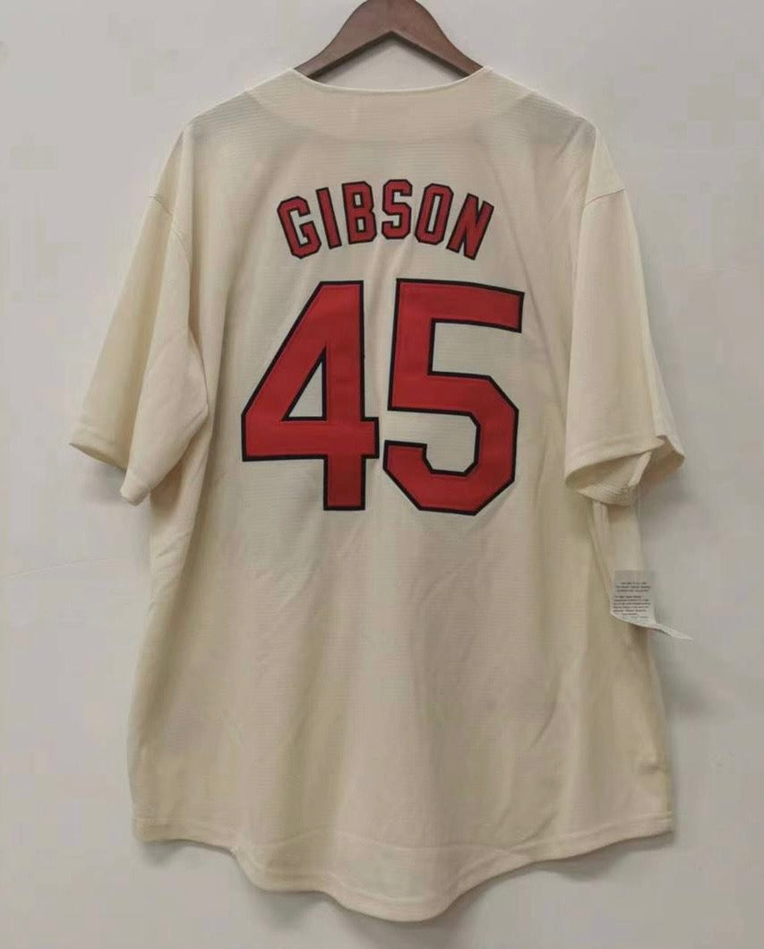 Bob Gibson 1964 St. Louis Cardinals Jersey Mitchell & Ness