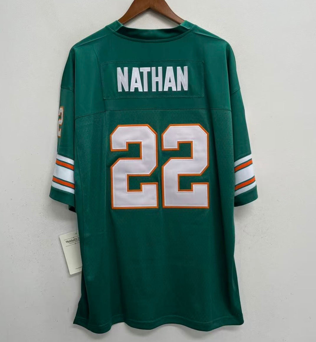Tony Nathan Miami Dolphins NFL Mitchell & Ness Jersey