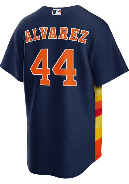 Yordan Alvarez YOUTH KIDS Houston Astros Official MLB Nike Alternate Jersey