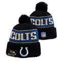 Indianapolis Colts NFL New Era winter knit Hat with Pom Pom