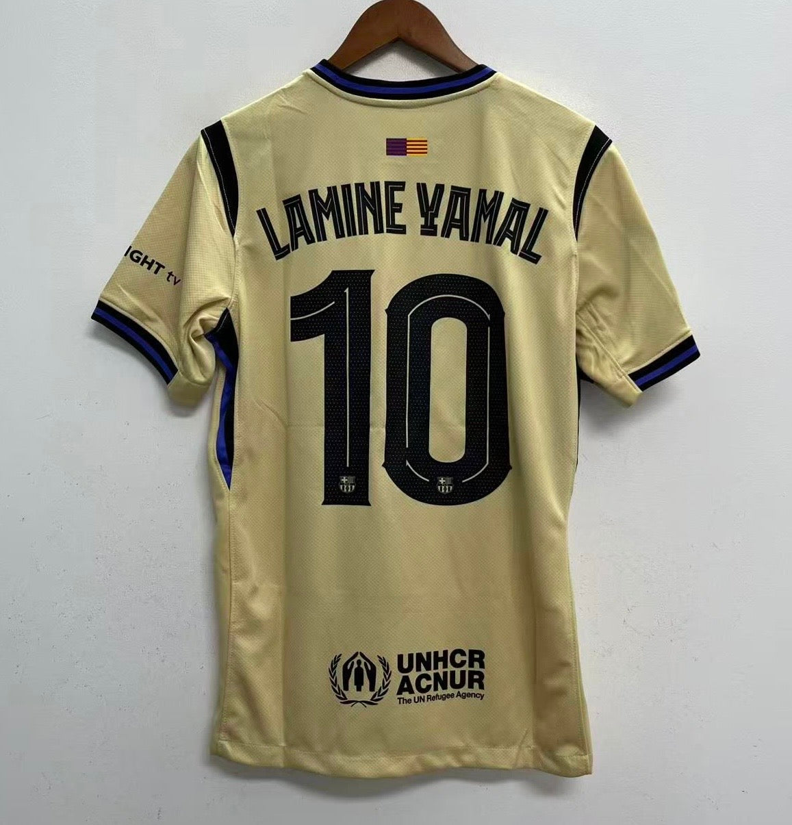Nike Barcelona x Kobe Away KIDS Lamine Yamal 10 Jersey 2025-2026 (Champions League)