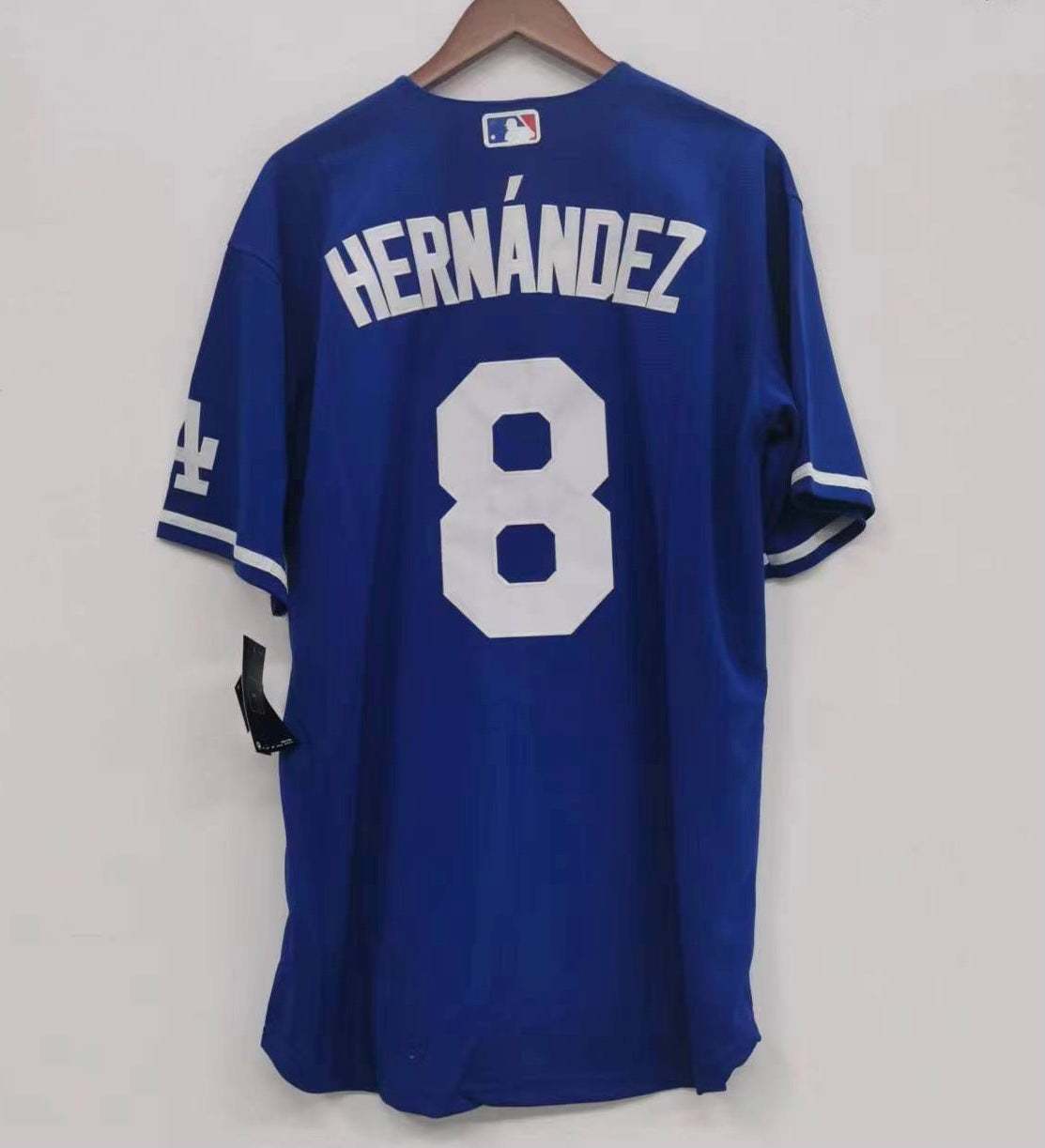 Kike Enrique Hernandez Los Angeles Dodgers Official MLB Nike Jersey blue