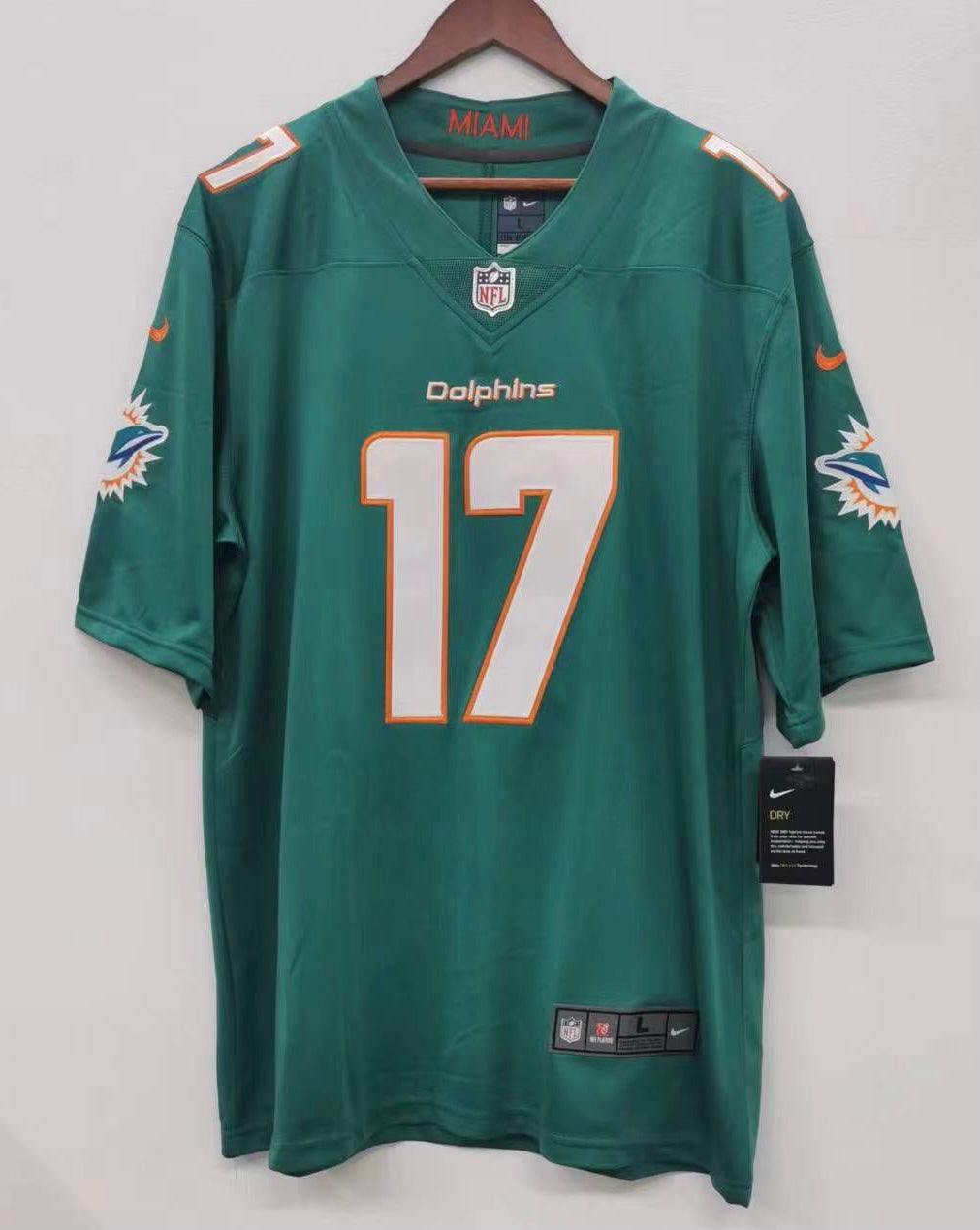 Jaylen Waddle Miami Dolphins Official NFL Nike Jersey