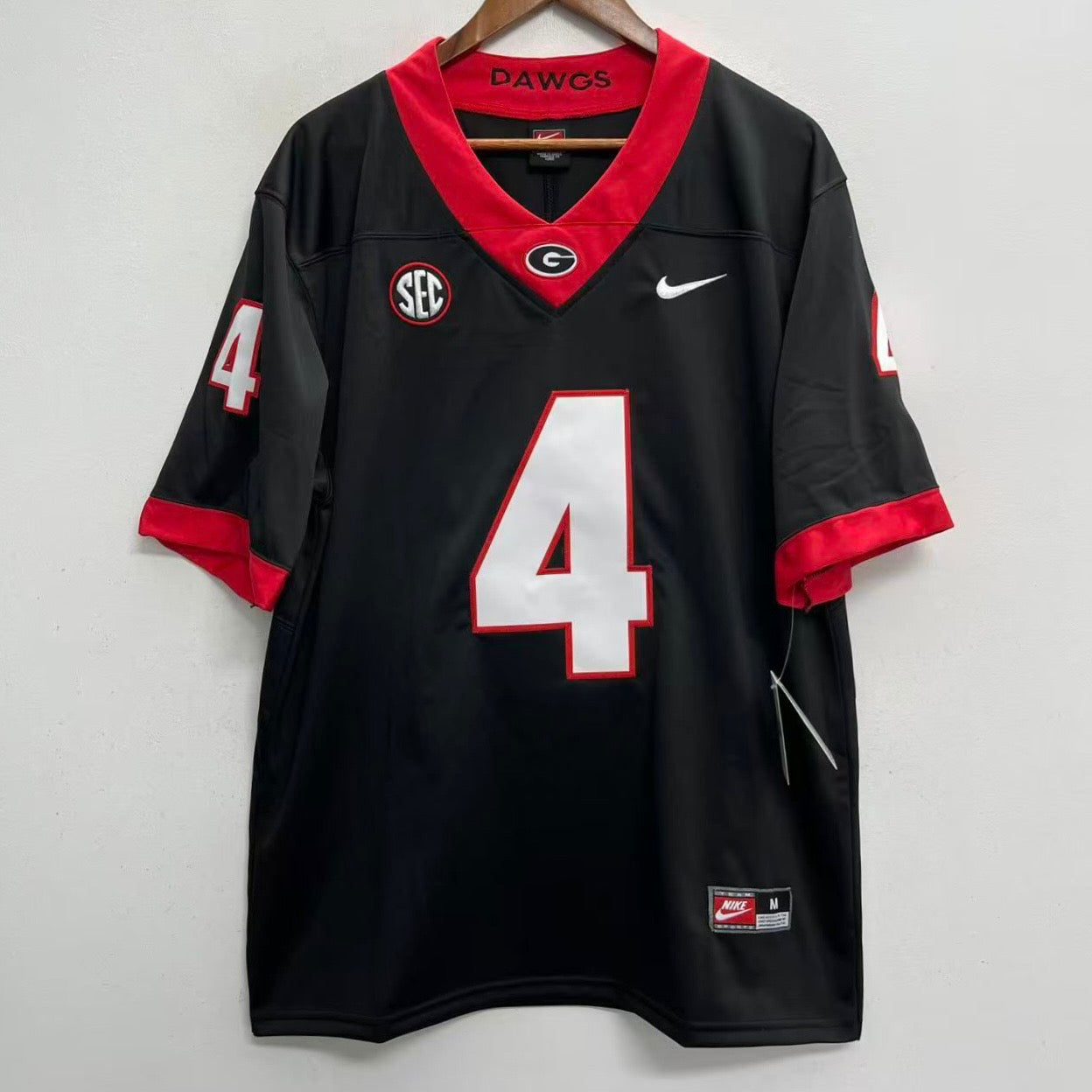 Mecole Hardman Georgia Bulldogs Jersey black Nike