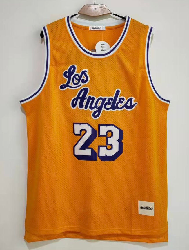 LeBron James Los Angeles Lakers Jersey Classic Authentics