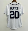Mark Fidrych Detroit Tigers Official MLB Majestic Jersey white
