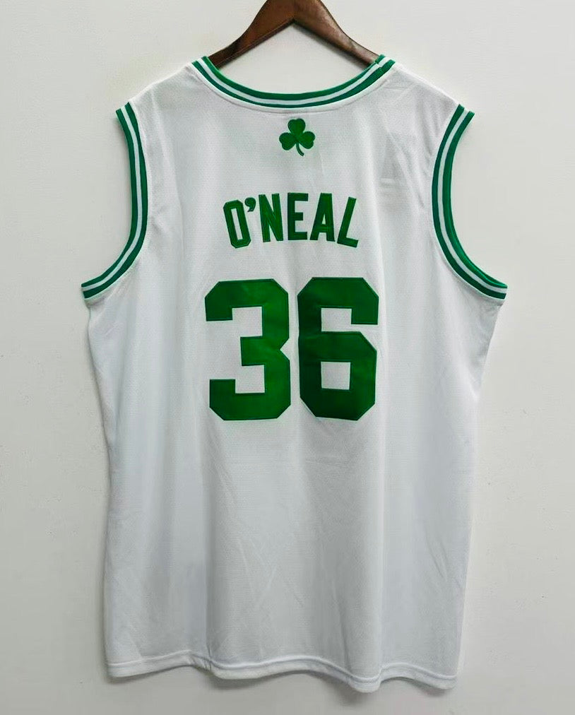 Shaquille O’Neal Boston Celtics Official NBA Adidas Jersey White