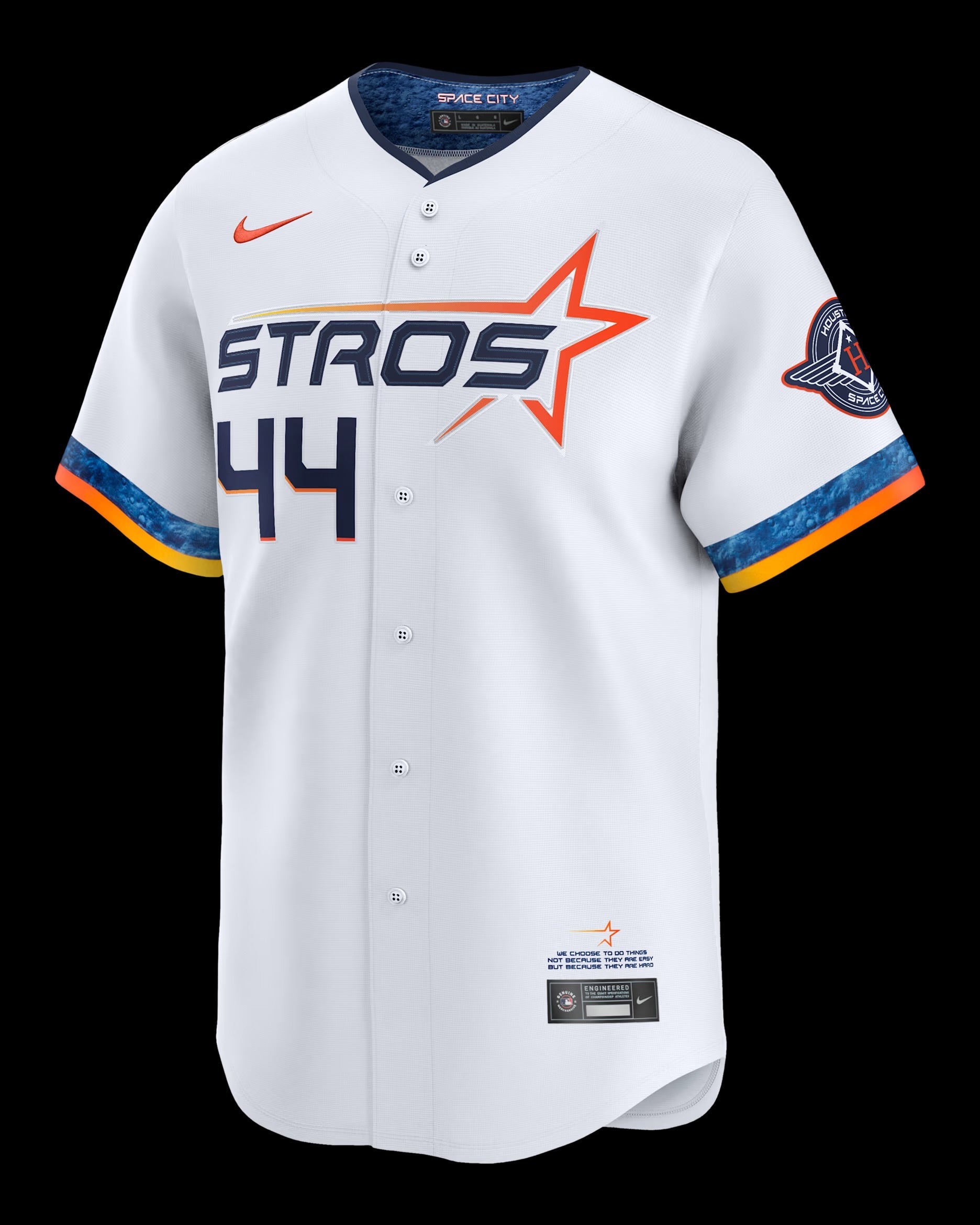 Yordan Alvarez YOUTH KIDS Houston Astros Official MLB Nike City Connect Limited Jersey