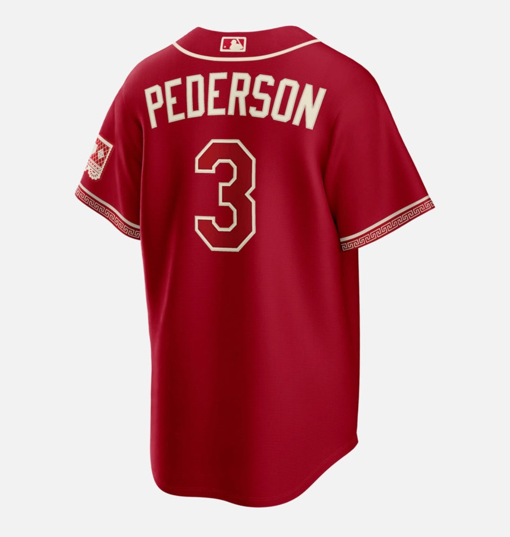 Joc Pederson Texas Rangers official MLB Nike City Connect Limited Jersey