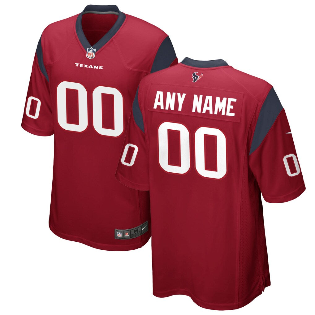 Any name & Number Customized Houston Texans Official NFL Nike jersey