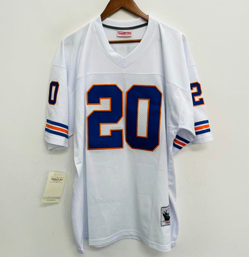 Any name & Number customized Denver Broncos NFL Mitchell & Ness Jersey white