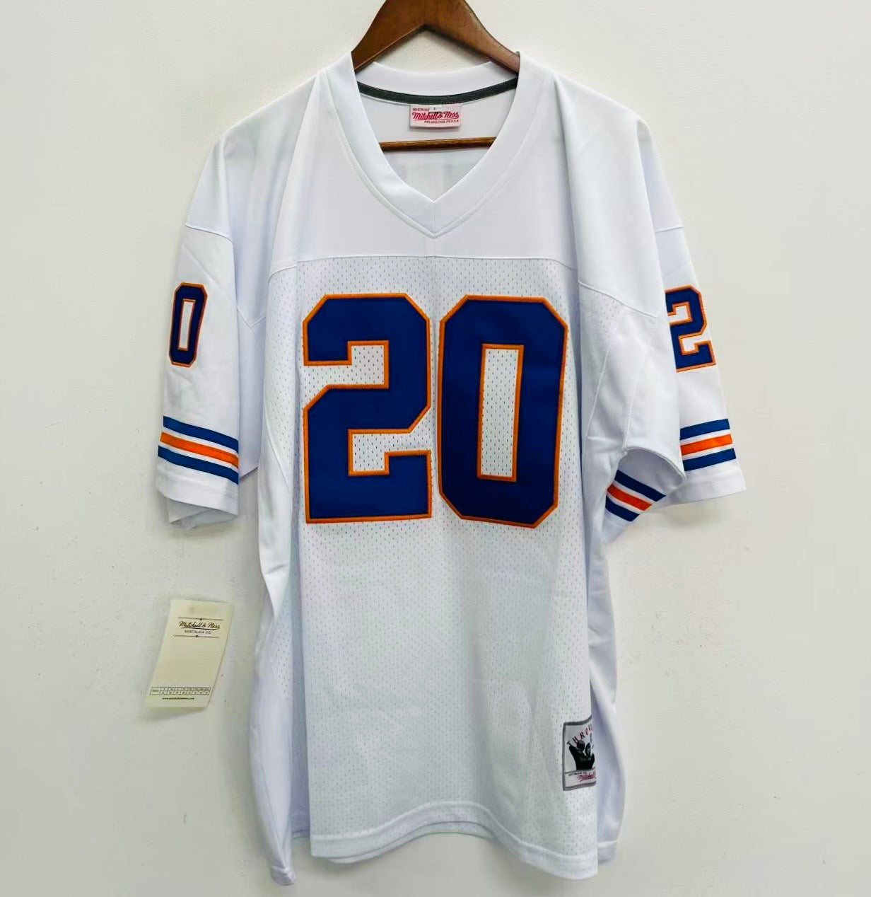 Any name & Number customized Denver Broncos NFL Mitchell & Ness Jersey white