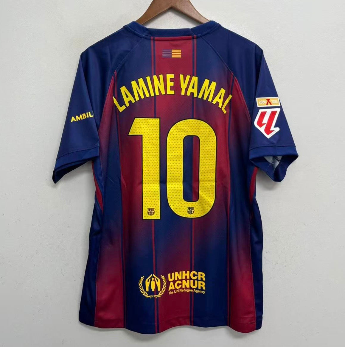 Lamine Yamal #10 Nike Barcelona Soccer Futbol Jersey