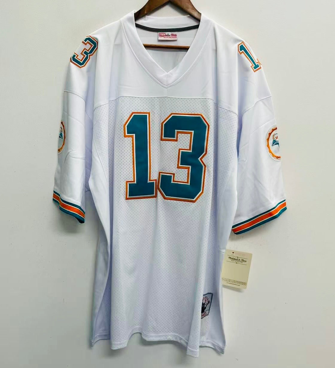 Any name & Number 1980’s Miami Dolphins NFL Mitchell & Ness jersey