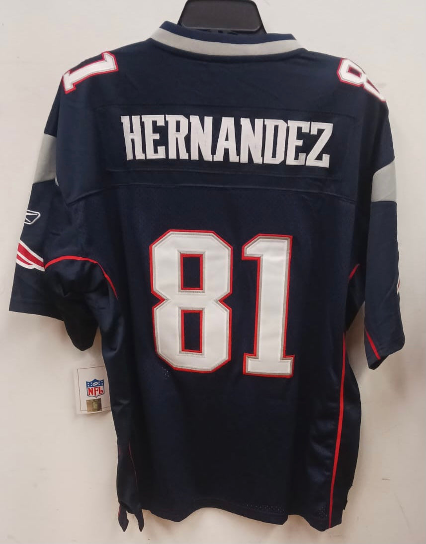 Aaron Hernandez New England Patriots Official NFL Jersey