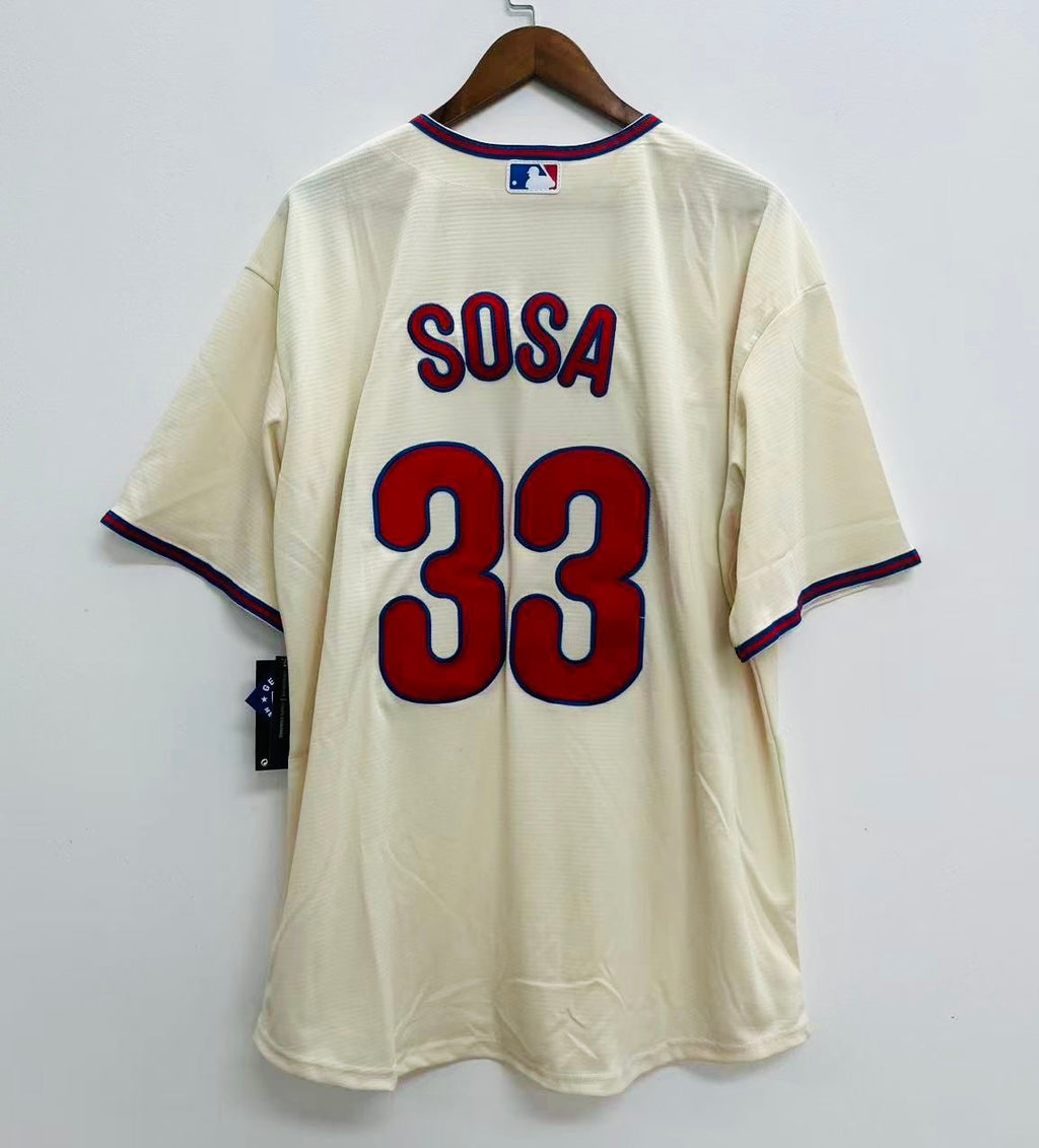 Edmundo Sosa Philadelphia Phillies Official MLB Nike Jersey cream