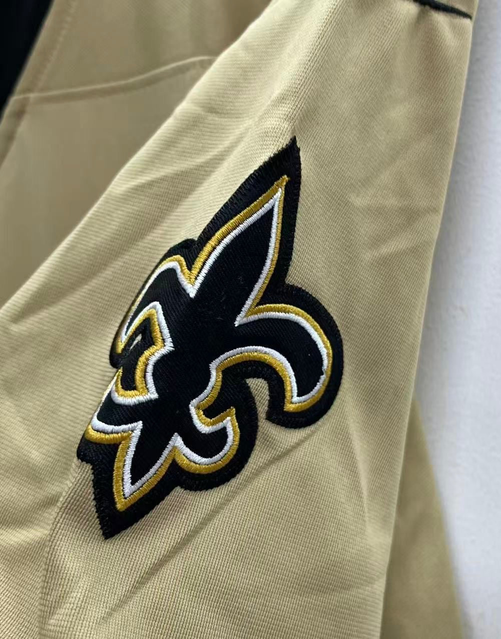 Any Name and number customized New Orleans Saints NFL Nike Jersey gold