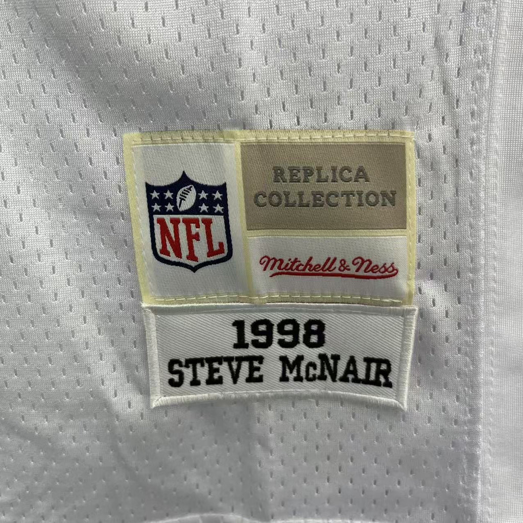 Steve McNair Houston Oilers Official NFL Mitchell & Ness Jersey